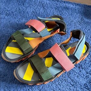 Camper Multicolor Strap Sandals